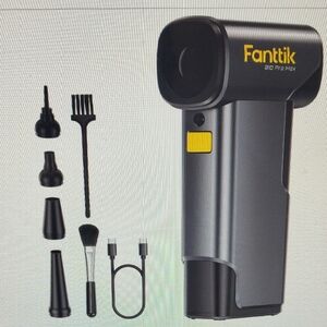 810 Pro Max Black Handheld Electric Air Duster